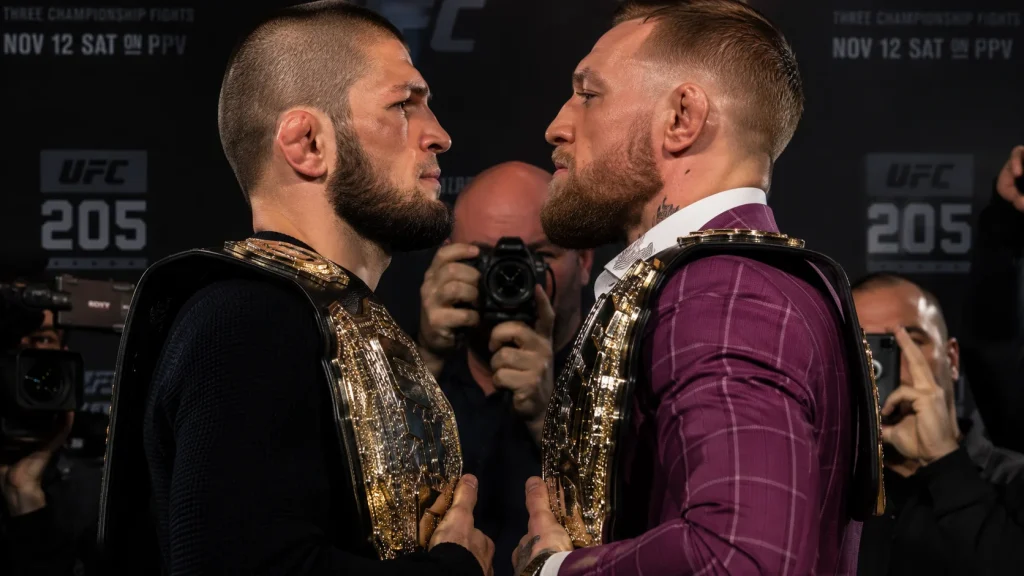 La verdadera comparación entre Khabib y Georges St-Pierre 